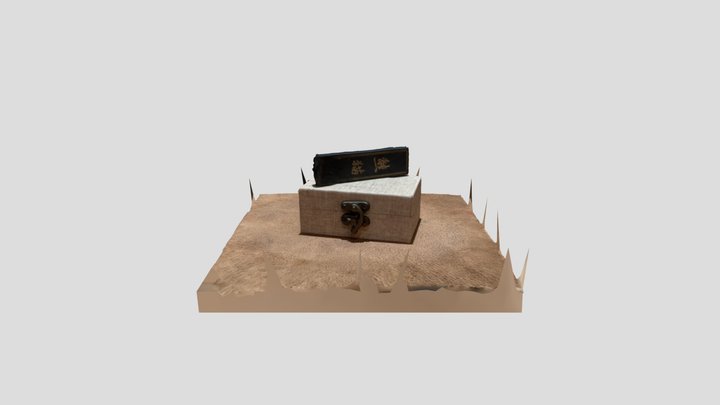 Chinese Ink Stick 3D Model