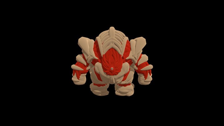Tower of meat 3D Model