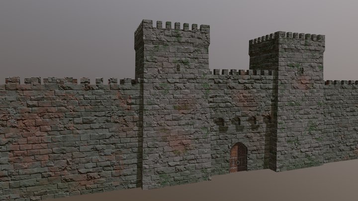 Castle 3D Model