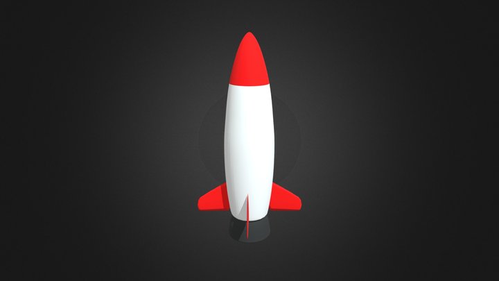 rocket - foguete 3D Model