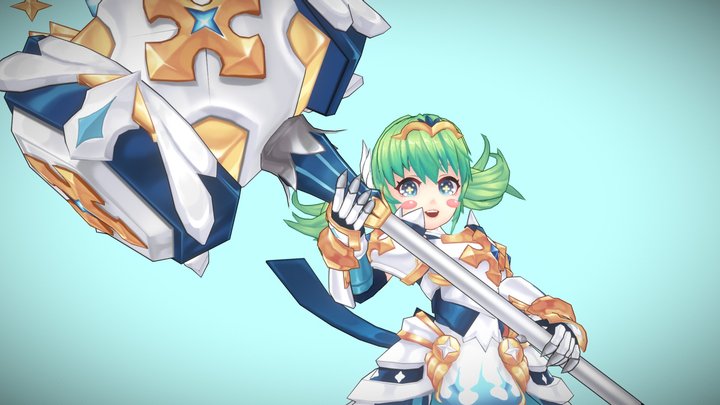 Grand Chase_[SS] LIME 3D Model