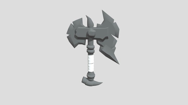 Fbx Axe Asset 3D Model