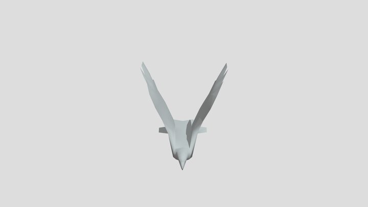 Bird Flight Animation 3D Model