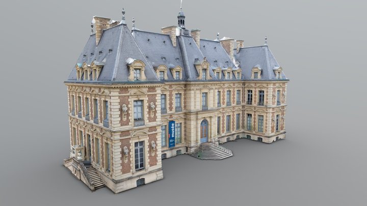 Chateau de Sceaux - Highpoly photogrammetry 3D Model