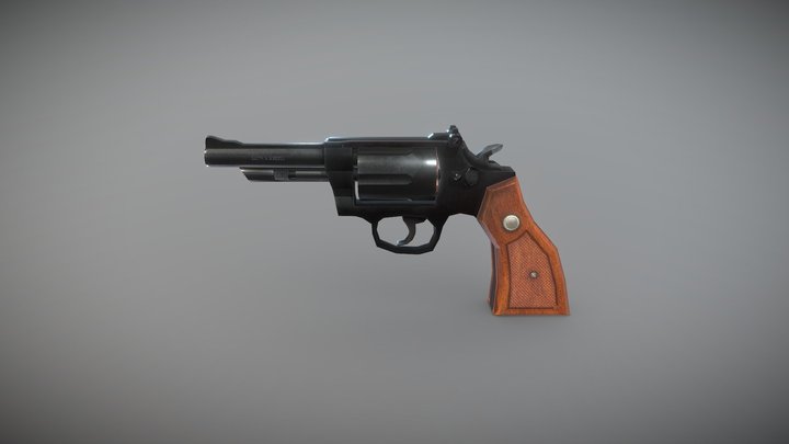 Revolver 3D Model
