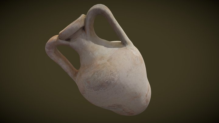 Amphora after restoration 3D Model