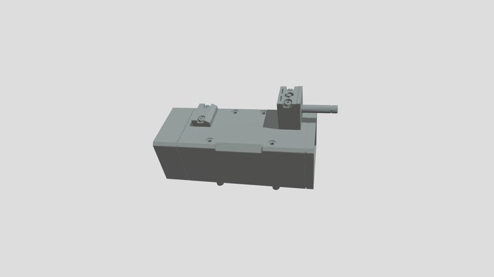 Electrodistributeur uteur 3D Model