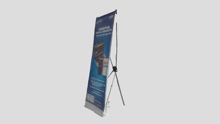 banner 3D Model