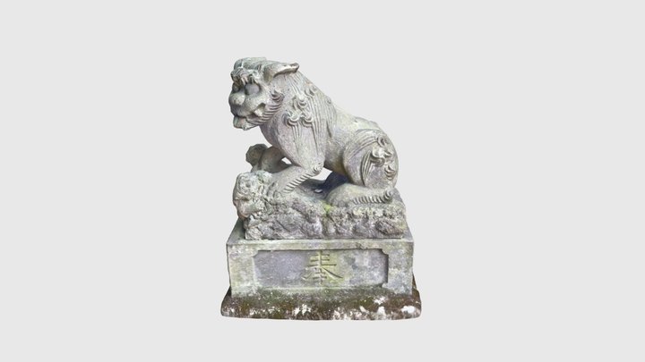 小川町八里八宮神社 3D Model
