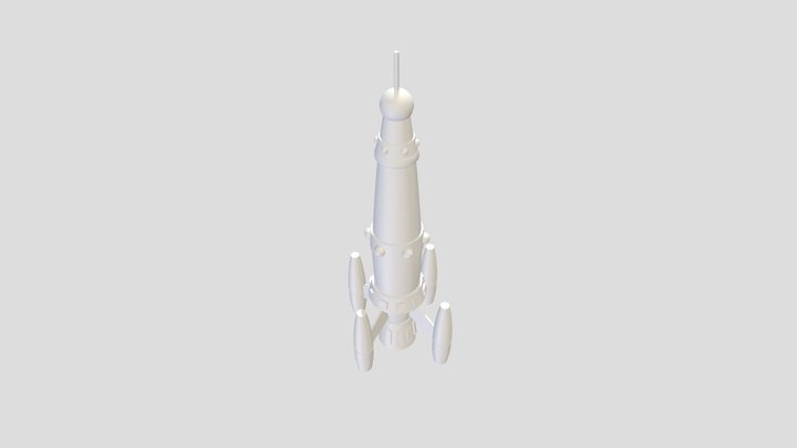 rocket 3D Model