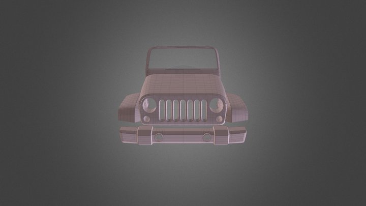 GAM401_M05_Guarienti_JeepWranglerPolys 3D Model