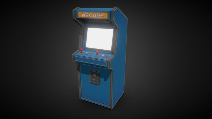 Arcade Machine 3D Model