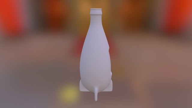 Nuka Cola Bottle 3D Model