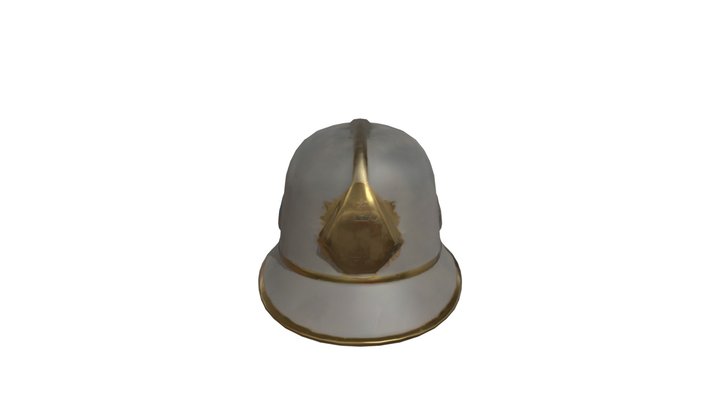 World War 1 French Helmet 3D Model