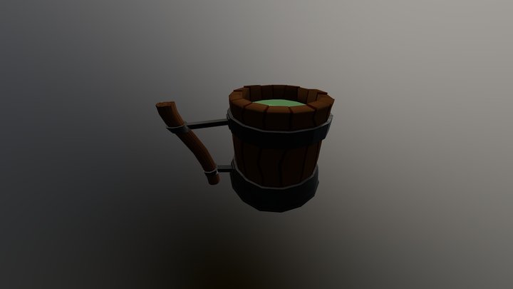 Tavern Mug 3D Model