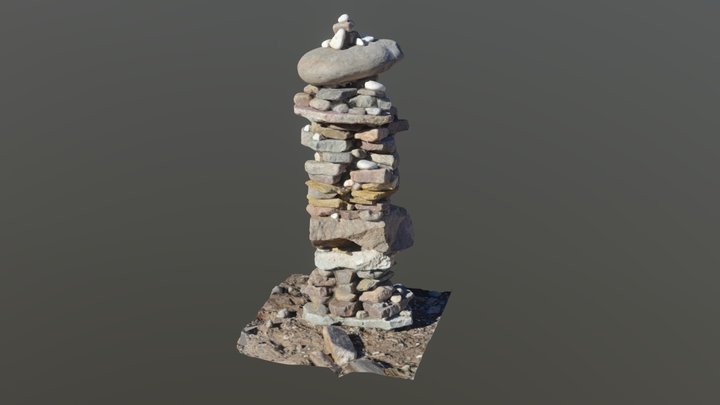 Rock pile - photogrammetry 3D Model