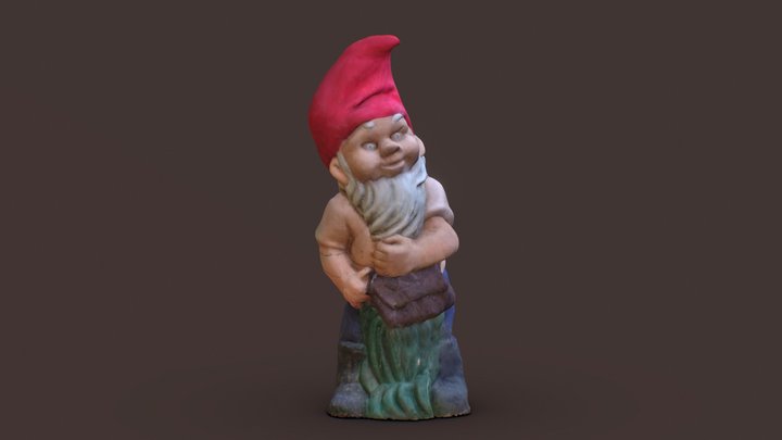 Garden Gnomes 01 3D Model