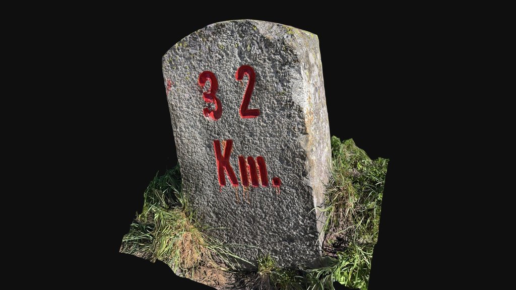 Milestone Wassen - Sustenpass Km 32