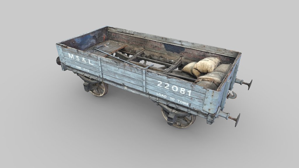 Open Railway Wagon 22081