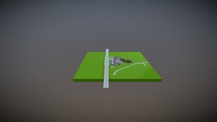 Cidade Das Artes 3D Model