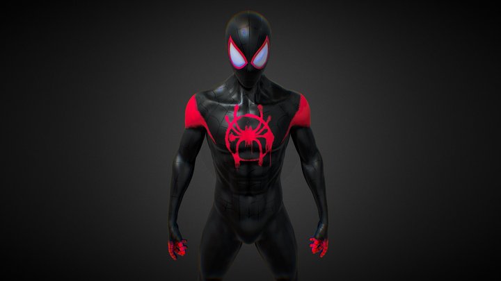 spiderman miles morales 3D Model