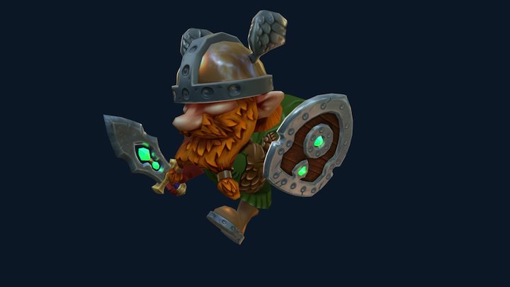 Dwarf 3D Model