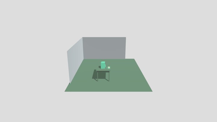 Simple Computer 3D Model