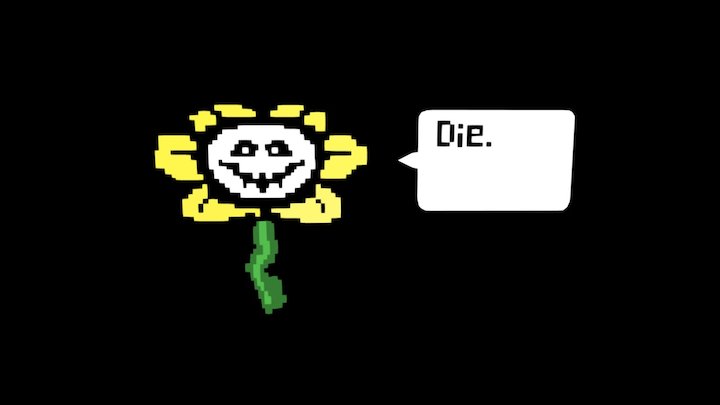 Flowey from Undertale 3D Model