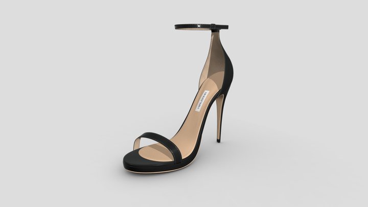 Ankle Strap Sandal High Heels with plateau