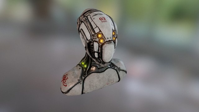 Android_suit 3D Model