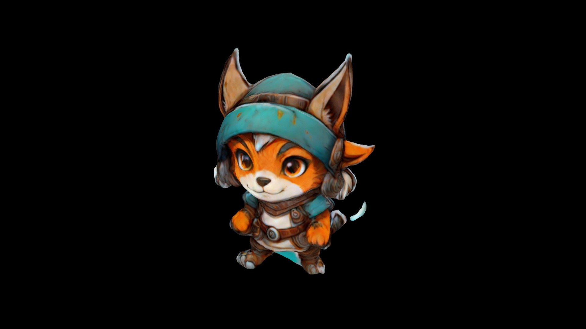 a fox dressed as a space explorer the fox is wea - Download Free 3D ...