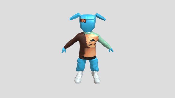 Тимоха с текстурой 3D Model