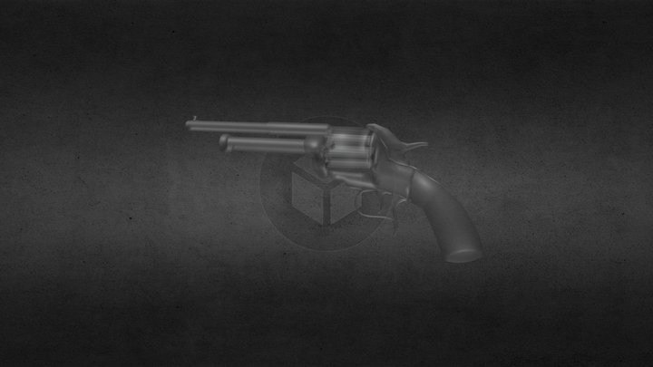 Revolver 3D Model