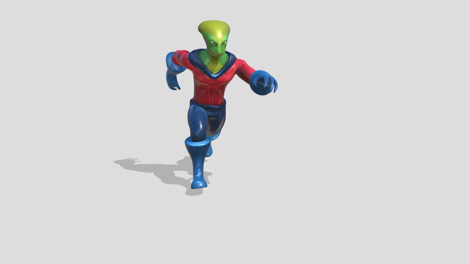 Alien Character - 3D model by CiaranTyre [e4be5cf] - Sketchfab