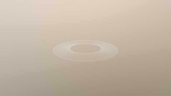 Gonna plissè 3D Model