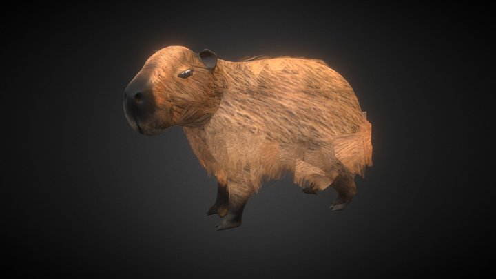 Minecraft Capybara - 3D model by KaerthModels (@KaerthModels) [b9710b5]