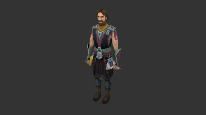 Runescape - Jed - 3D model by Damian Case (@damianc) [e4c0551] - Sketchfab