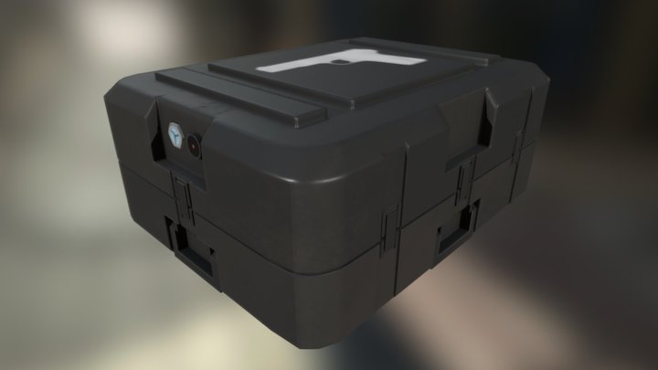 Weapon Crate (Small) 3D Model