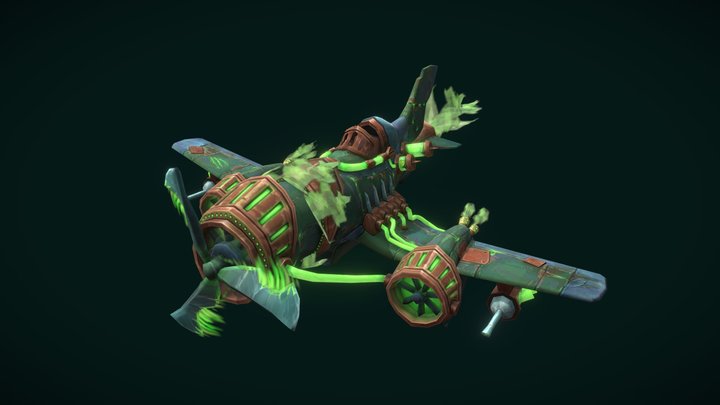 Jinx Winx - Chemplane 3D Model