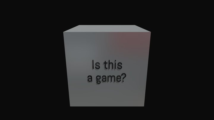 not_a_game 3D Model