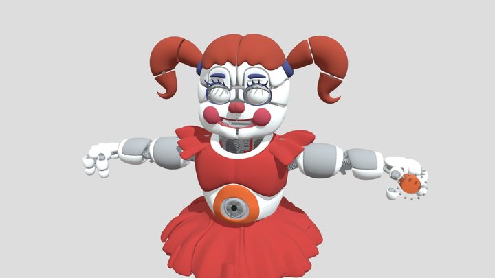 Circus baby By Cheesedudes 3D Model