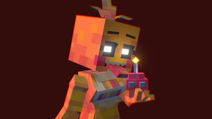 Chiku (Five Night At Anime 3d) Minecraft Skin