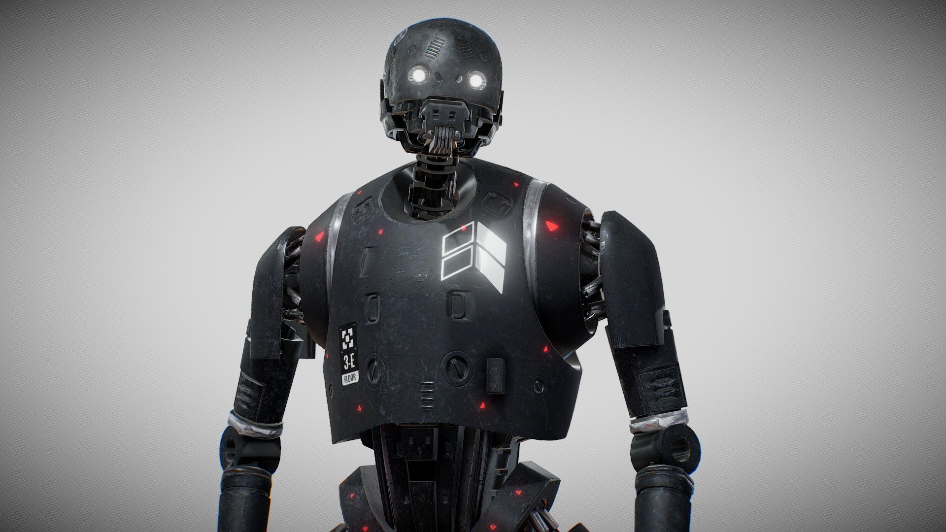 Free Droide De Seguridad K-2SO By Oscar Creativo — Sketchfab embed 3D viewer