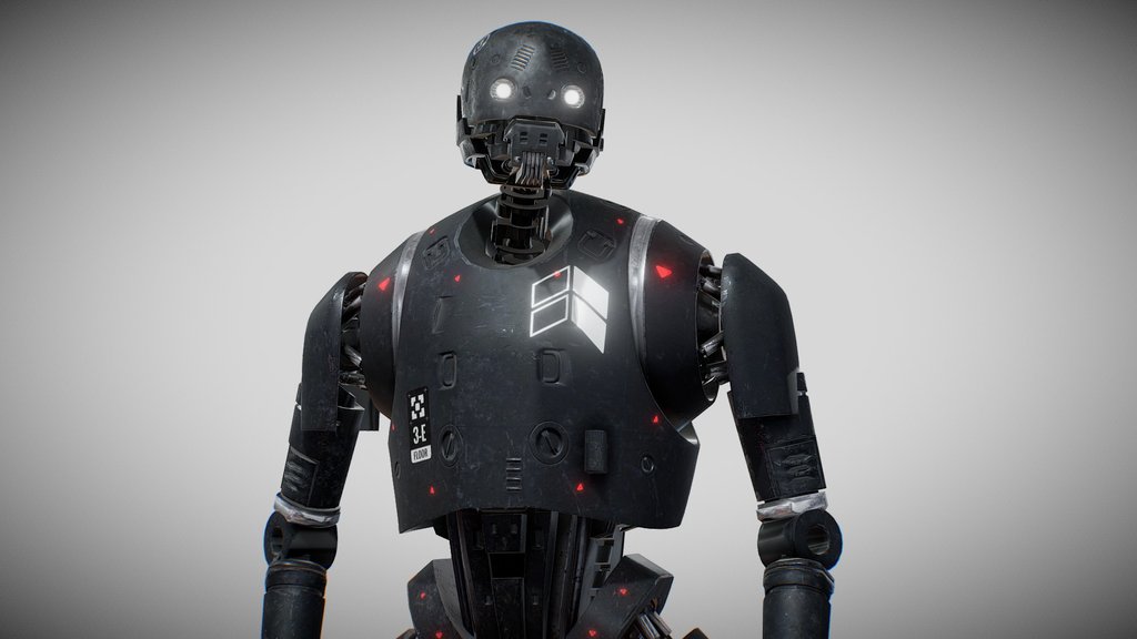 Free Droide De Seguridad K-2SO By Oscar Creativo