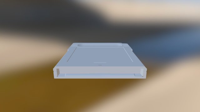 Gameboy Cartridge 3D Model
