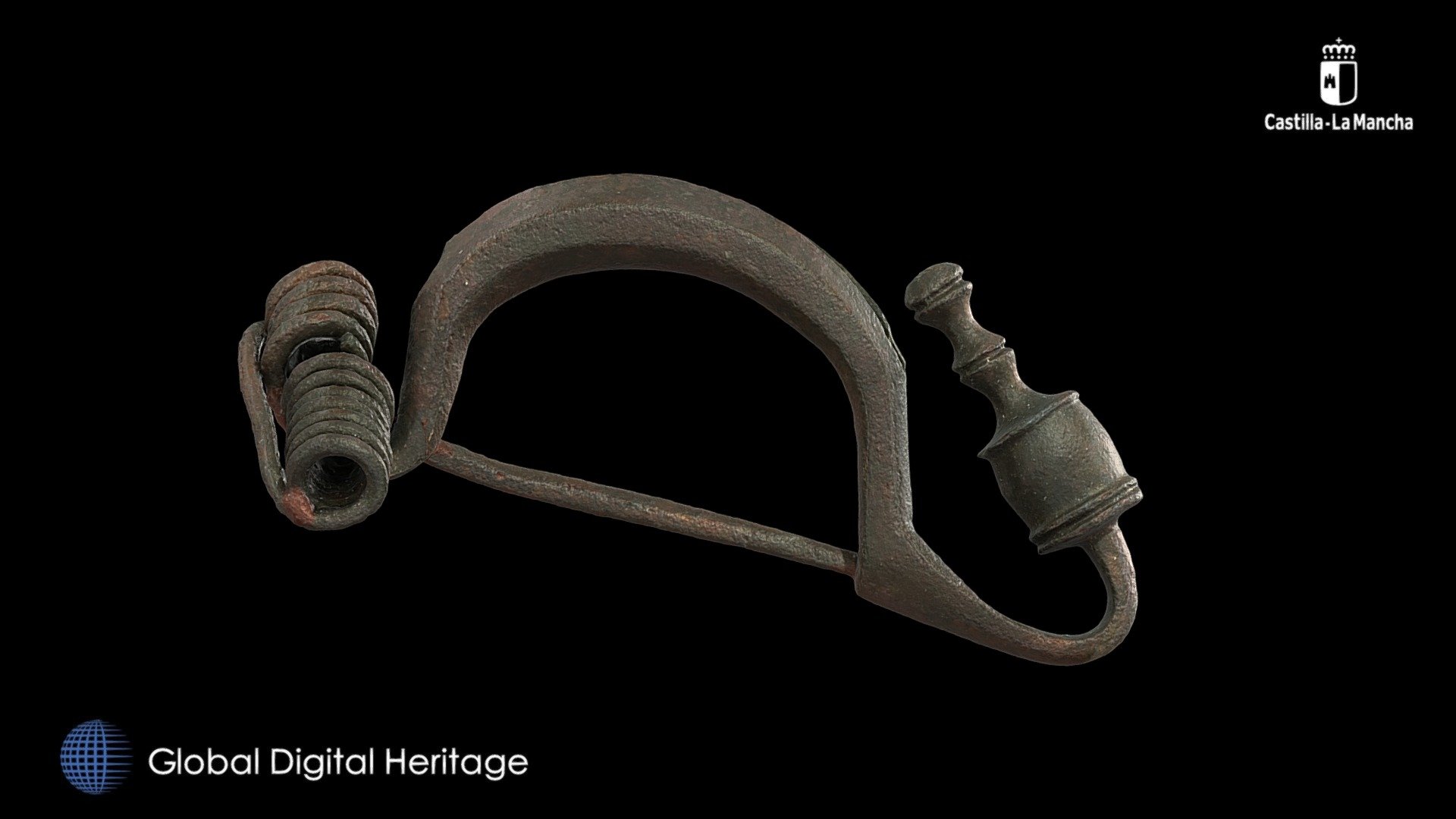 Bronze fibula, Cerro de las Cabezas - Download Free 3D model by Global ...