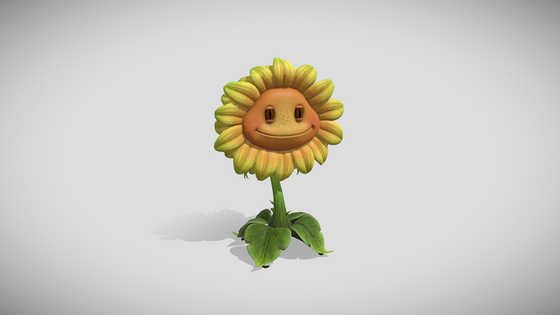 Sunflower - PVZ Garden Warfare - Download Free 3D model by Nazar Okruzhko  ( ) (@Hot-Dog_1947) [e4c7cb6]