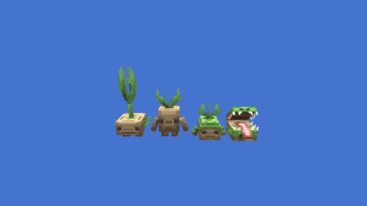 Nature mobs vol1 3D Model