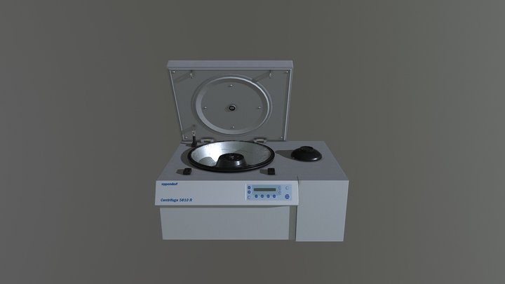 Centrifuge 5810 R 3D Model