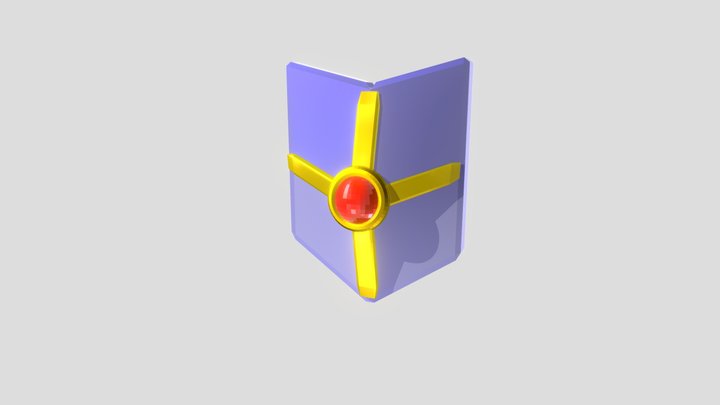 Jeweled Shield 3D Model